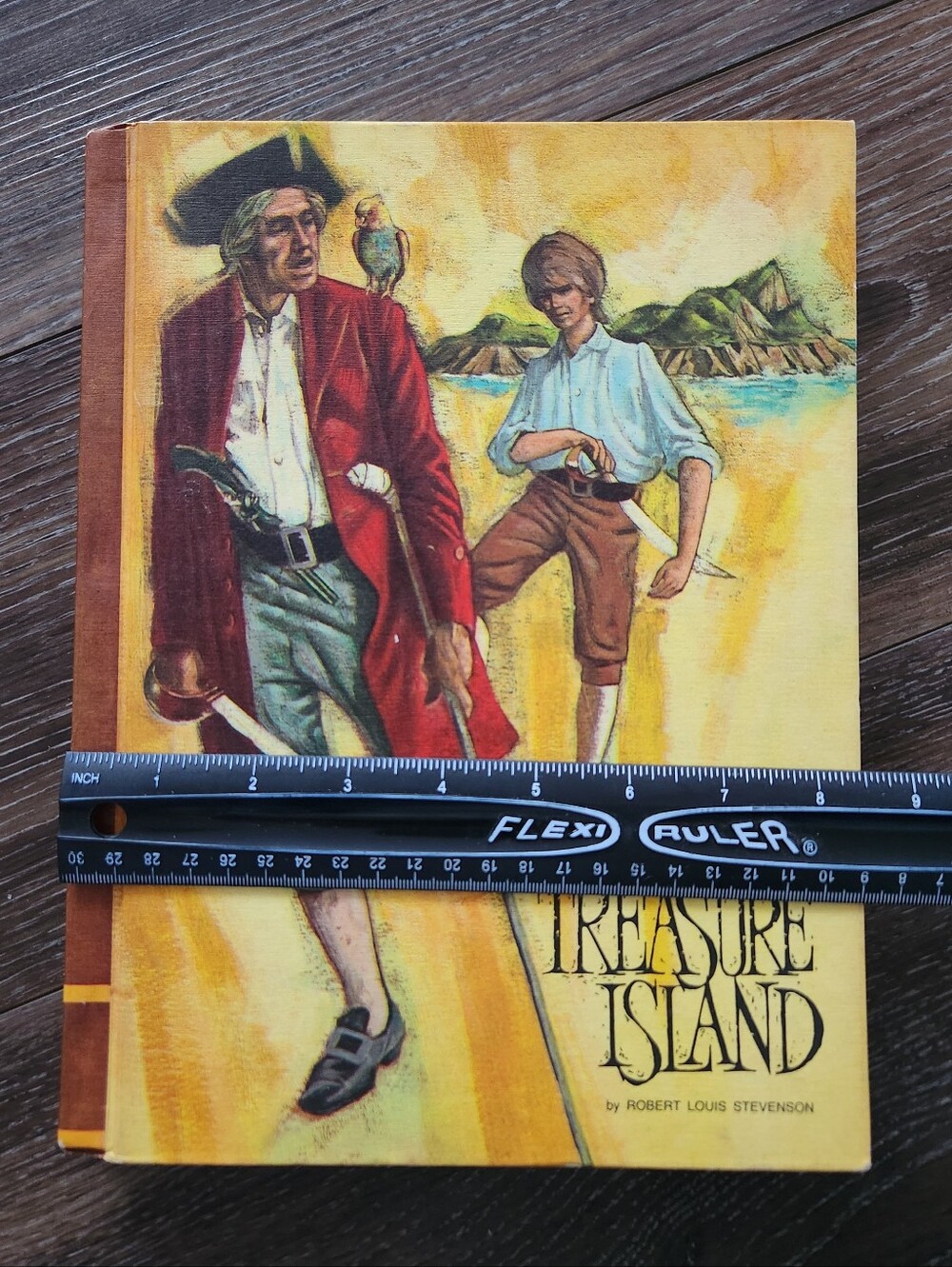 🏴☠️ Vintage 1968 Treasure Island Hardcover Educator Classic Library Advebture - Picture 12 of 14